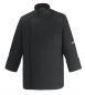 Preview: Kochjacke FrancO Microtec ML black